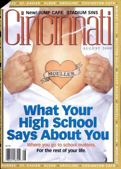 Cincinnati Magazine - August 2000