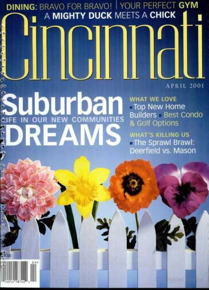 Cincinnati Magazine - April 2001
