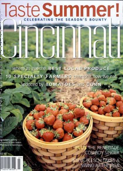 Cincinnati Magazine - July 2001