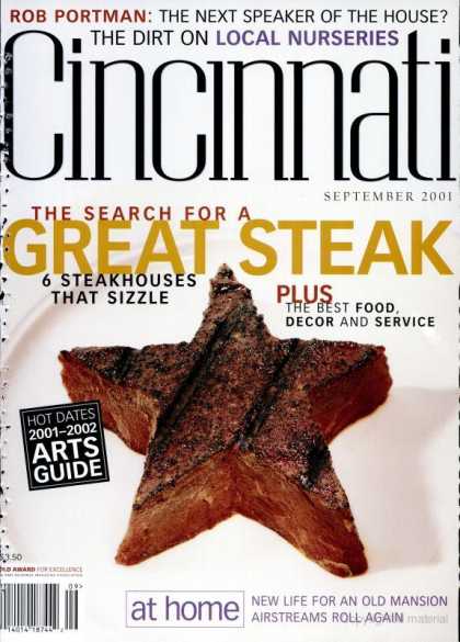 Cincinnati Magazine - September 2001