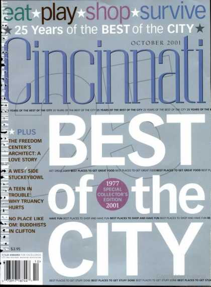 Cincinnati Magazine - October 2001