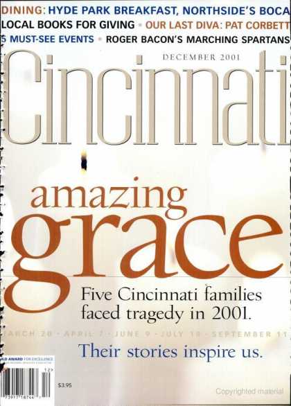 Cincinnati Magazine - December 2001