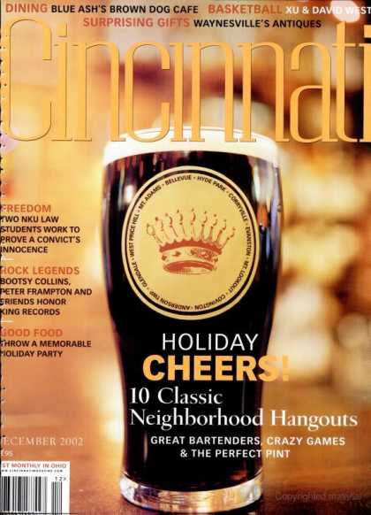 Cincinnati Magazine - December 2002