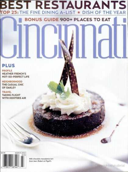 Cincinnati Magazine - March 2004