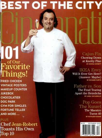 Cincinnati Magazine - December 2005