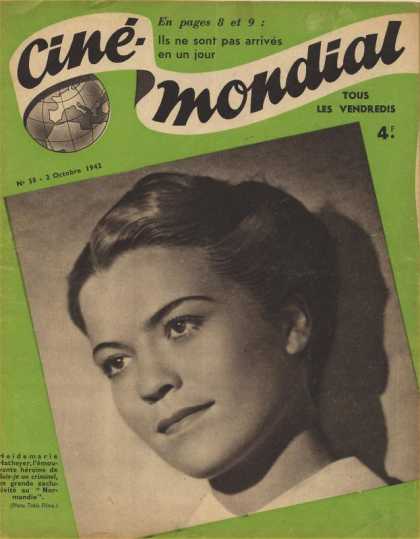 Cine-Mondial 58 - Tous - Les - Vendredis - Ex Pages 8 Of 9 - 1942