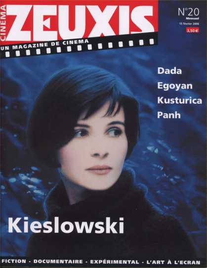 Cinema Zeuxis 20 - Dada - Egoyan - Kusturica - Panh - Kieslowski