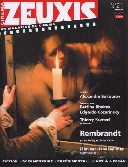 Cinema Zeuxis 21 - Alexandre Sokourov - Bettina Rheims - Edgardo Cozarinsky - Thierry Kuntzel - Fiction
