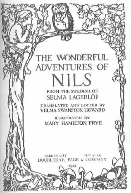 Classic Children's Books - The Wonderful Adventures Of Nils