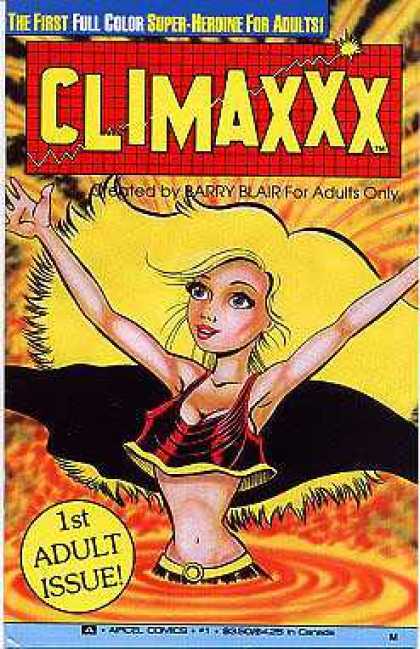 Climaxxx 1 - Barry Blair - For Adults Only - Blonde Hair - Woman - Belly Button