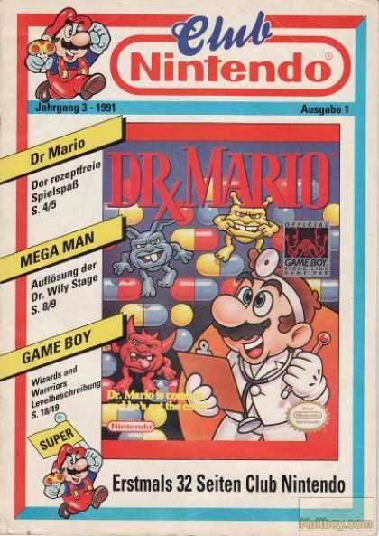 Club Nintendo - 1 1991