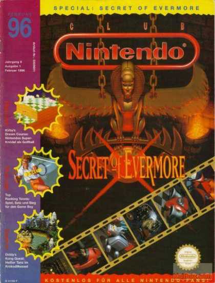 Club Nintendo - 1 1996