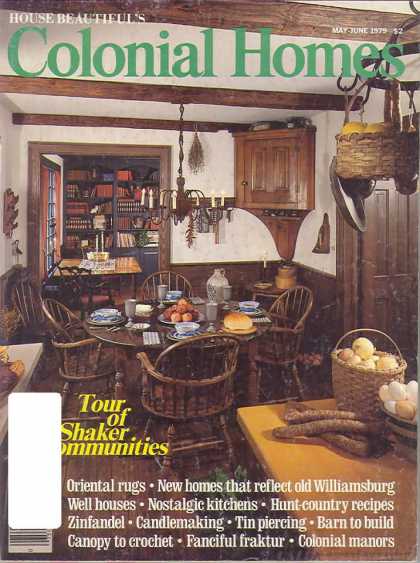 Colonial Homes - May 1979