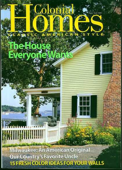 Colonial Homes - June 1999