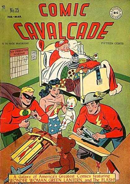 Comic Cavalcade 25 - Bob Oksner