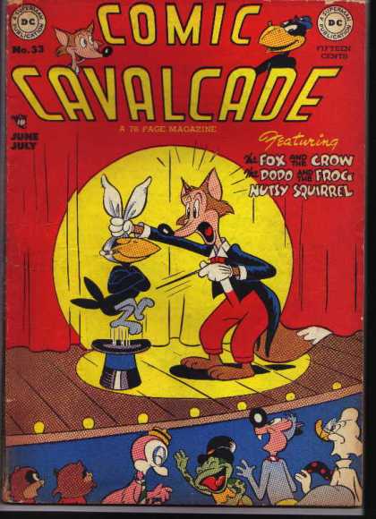 Comic Cavalcade 33 - Fox - Crow - Dodo - Frog - Nutsy Squirrel