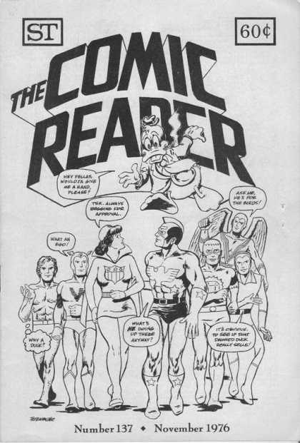 Comic Reader 137 - Duck - What An Ego - 137 - November 1976 - Crest