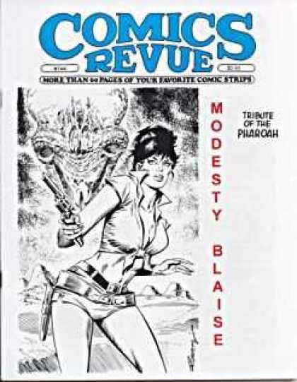 Comics Revue 144 - Not So Modest - Alien Head - Pharoah Fox - Blaising Tribute - Revue