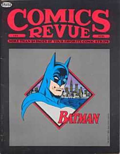 Comics Revue 45 - Gotham - Masked - Justice - Cape - Gray Costume