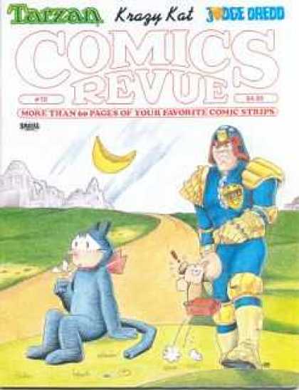 Comics Revue 72 - Judge Dredd - Tarzan - Krazy Kat - Road - Grassy