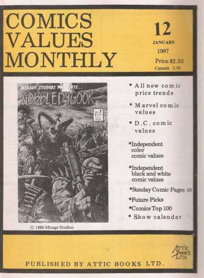 Comics Values Monthly 12