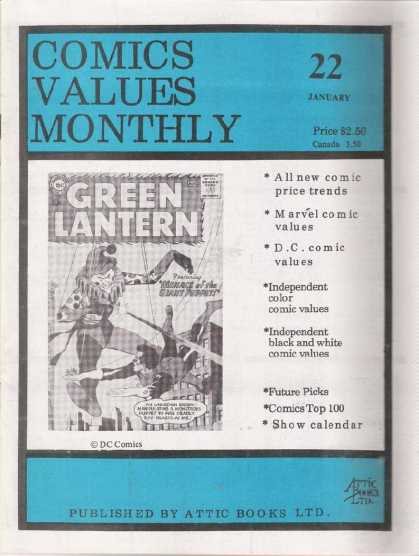 Comics Values Monthly 22