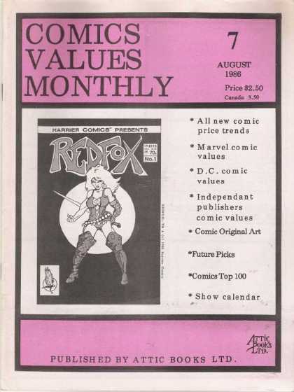Comics Values Monthly 7
