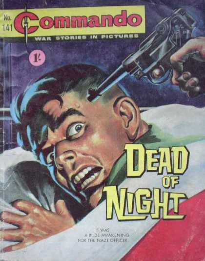 Commando 141 - Rude Awakening - Nazi Officer - Gun - War Stories - Dead Of Night