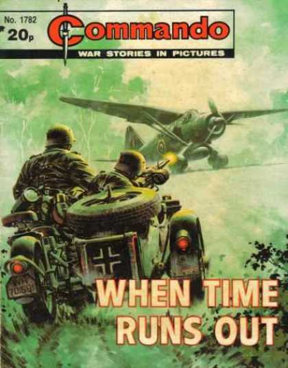 Commando 1782 - When Time Runs Out - Plane - Motorcycle - Machine Gun - Drive