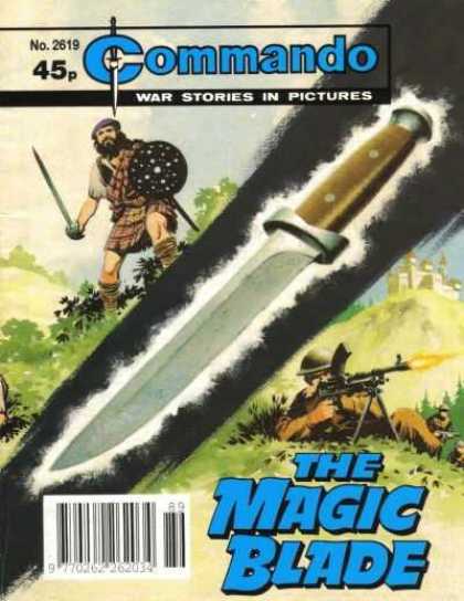 Commando 2619 - Sword - Gun - Knife - Magic - War Stories