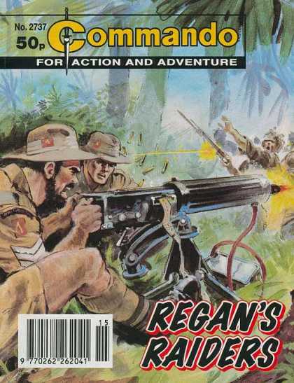 Commando 2737 - Guns - Regans Raiders - Jungle - Bullets - Hats