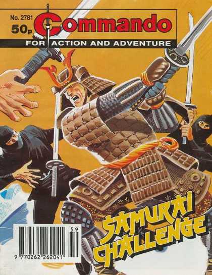 Commando 2781 - Samurai - Japan - Ninja - Swordfight - Warrior