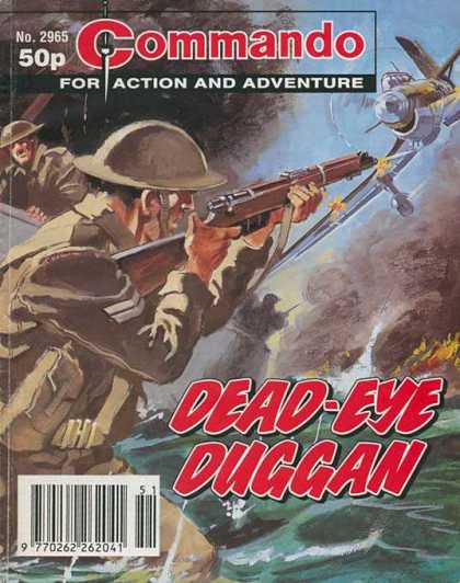 Commando 2965 - For Action And Adventure - Plane - Rifle - Helmet - Dead-eye Duggan