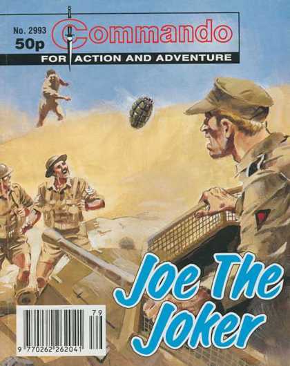 Commando 2993 - Sand - Joe - Joker - Tank - Throw