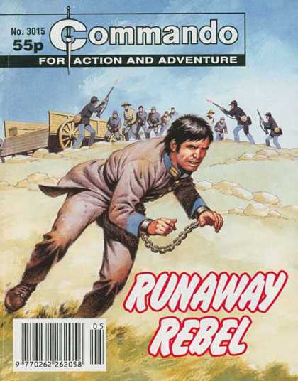 Commando 3015 - Shackles - Soldiers - Wagon - Rifles - Runaway Rebel