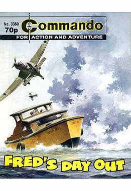 Commando 3360 - Action - Adventure - Airplane - Boat - Sky