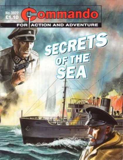 Commando 3922 - Gun - Secrets Of The Sea - Captain - Ship - Water