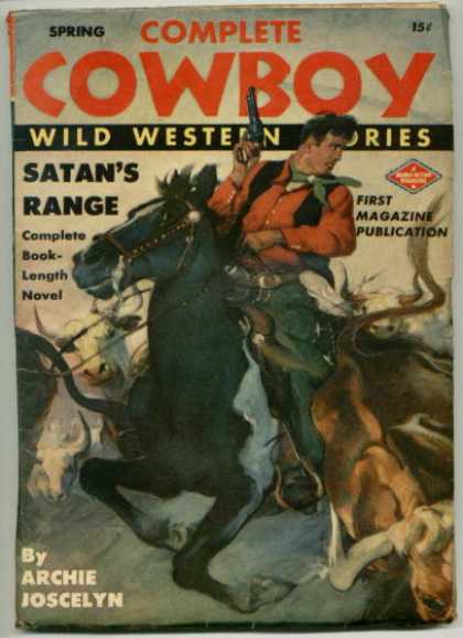 Complete Cowboy Wild Western Stories - Spring 1944
