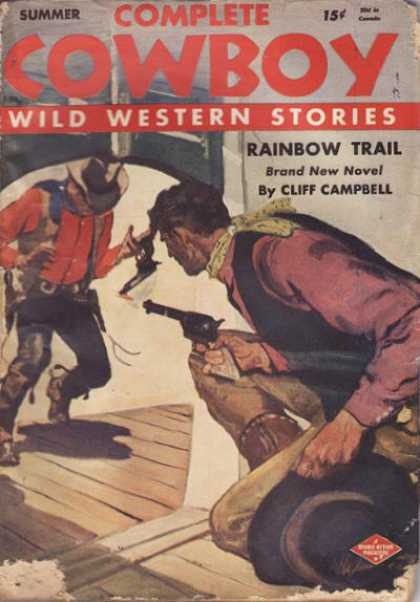 Complete Cowboy Wild Western Stories - Summer 1945
