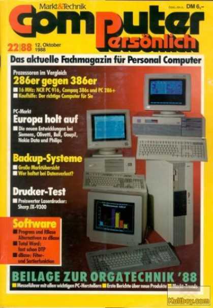 Computer Persoenlich - 22/1988