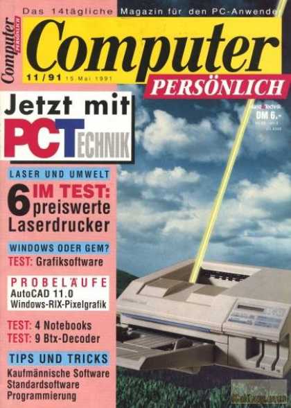 Computer Persoenlich - 11/1991