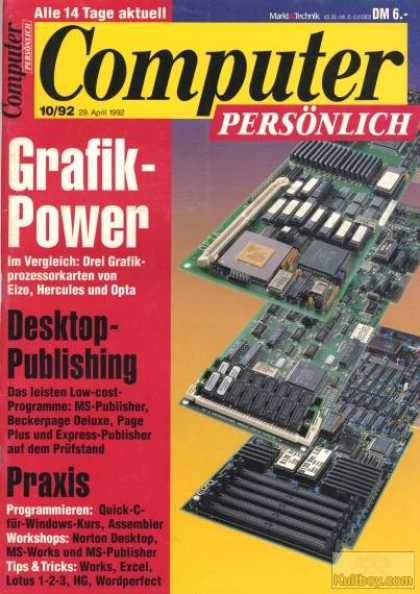 Computer Persoenlich - 10/1992