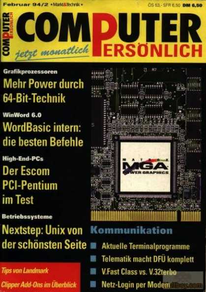 Computer Persoenlich - 2/1994