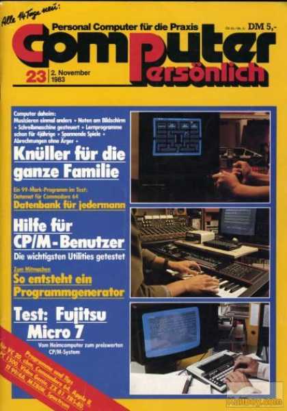 Computer Persoenlich - 23/1983