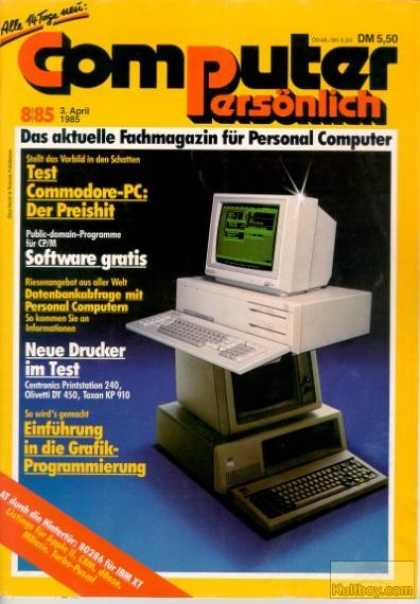 Computer Persoenlich - 8/1985