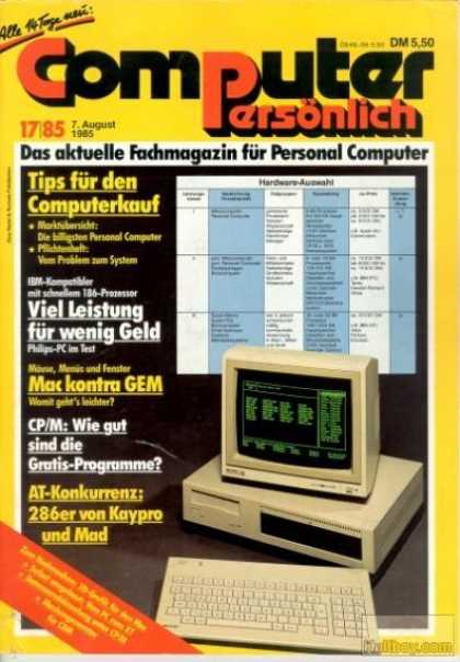 Computer Persoenlich - 17/1985