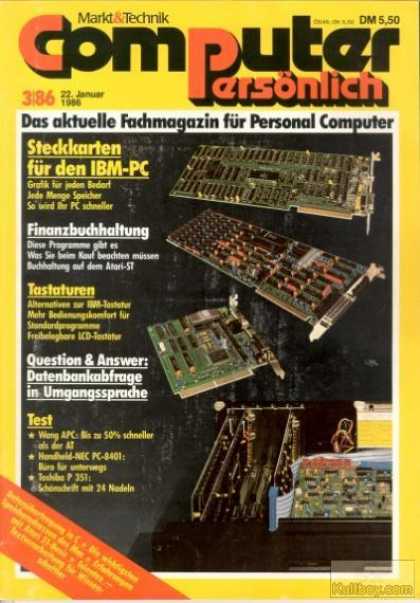Computer Persoenlich - 3/1986