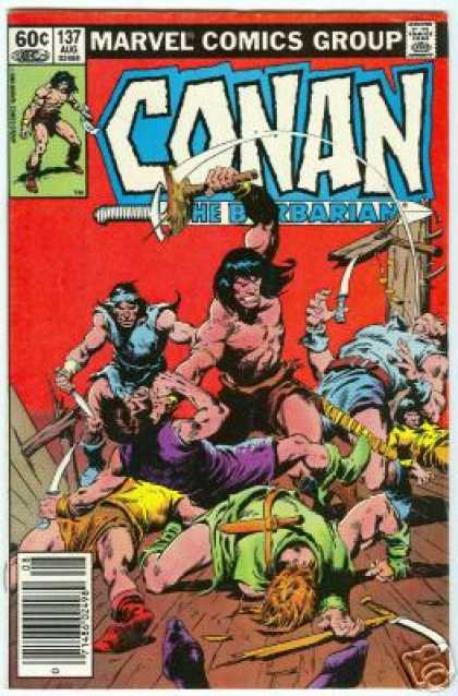 John Buscema Conan the Barbarian 137 - John Buscema