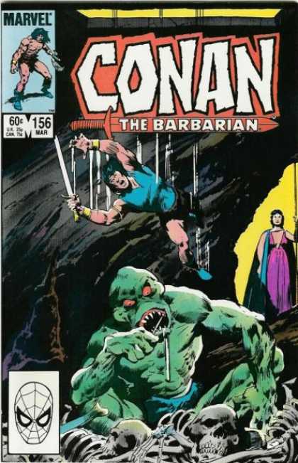 Cave - 156 - Green Monster - Marvel - Spiderman Conan the Barbarian 156 - Cave - 156 - Green Monster - Marvel - Spiderman
