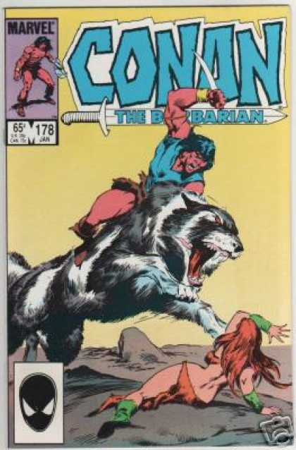 John Buscema Conan the Barbarian 178 - John Buscema
